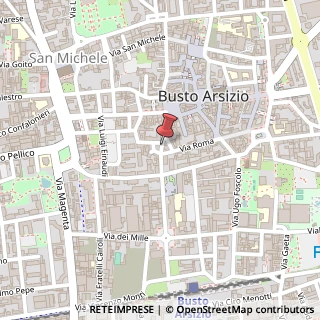 Mappa Via Bramante, 8, 21052 Busto Arsizio, Varese (Lombardia)
