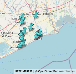 Mappa Caorle - Cimitero, 30021 Caorle VE, Italia (12.31875)