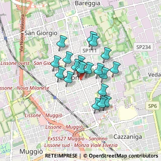 Mappa Via Antonio Gramsci, 20851 Lissone MB, Italia (0.6105)