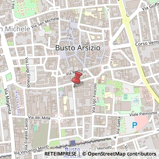 Mappa Via Giuseppe Mazzini, 26, 21052 Busto Arsizio, Varese (Lombardia)