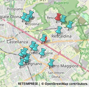 Mappa Via Saronnese, 20023 Legnano MI, Italia (2.03)