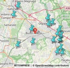 Mappa Via Luciano Manara, 21052 Busto Arsizio VA, Italia (4.96294)