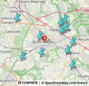 Mappa Via Luciano Manara, 21052 Busto Arsizio VA, Italia (4.19)