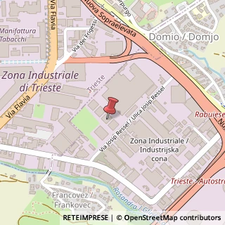 Mappa via J. Ressel, 2/7, 34018 San Dorligo della Valle, Trieste (Friuli-Venezia Giulia)