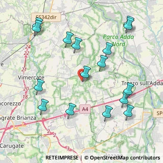 Mappa Viale dell'Artigianato, 20882 Bellusco MB, Italia (4.76625)