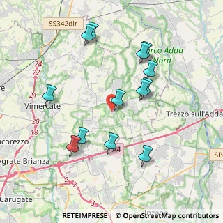 Mappa Viale dell'Artigianato, 20882 Bellusco MB, Italia (3.82923)