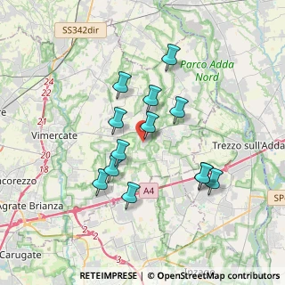Mappa Viale dell'Artigianato, 20882 Bellusco MB, Italia (3.17615)