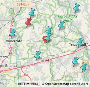 Mappa Viale dell'Artigianato, 20882 Bellusco MB, Italia (4.60273)