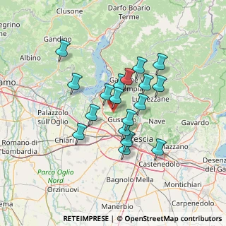 Mappa Via Valle Trompia, 25050 Rodengo-saiano BS, Italia (11.10167)