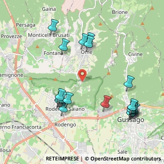 Mappa Via Valle Trompia, 25050 Ome BS, Italia (2.3425)