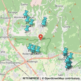 Mappa Via Valle Trompia, 25050 Ome BS, Italia (2.755)
