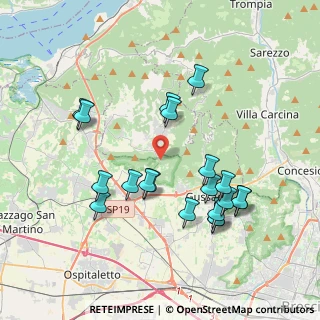 Mappa Via Valle Trompia, 25050 Ome BS, Italia (3.802)