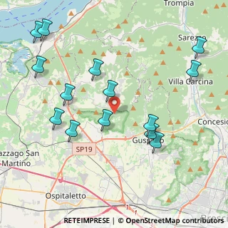 Mappa Via Valle Trompia, 25050 Ome BS, Italia (4.6)