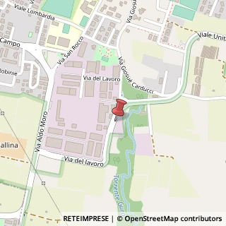Mappa Via del Lavoro, 12, 20874 Busnago, Monza e Brianza (Lombardia)