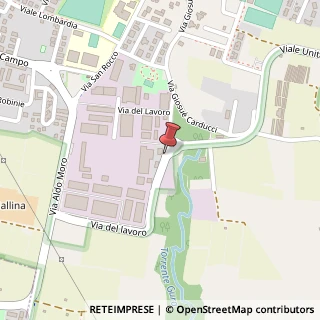 Mappa Via del Lavoro, 28, 20874 Busnago, Monza e Brianza (Lombardia)