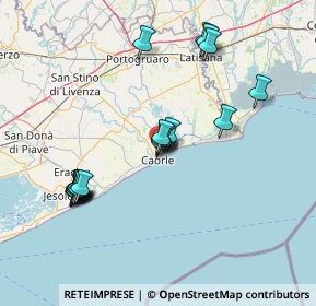 Mappa Via Traghete, 30021 Caorle VE, Italia (14.6335)