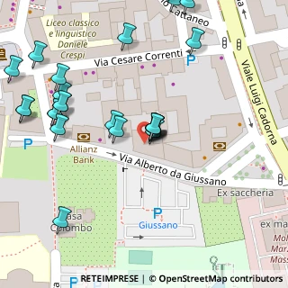 Mappa Via Alberto da Giussano, 21052 Busto Arsizio VA, Italia (0.07037)