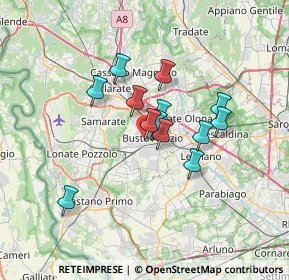 Mappa V.le Rimembranze 1 C, 21052 Busto Arsizio VA, Italia (5.01077)