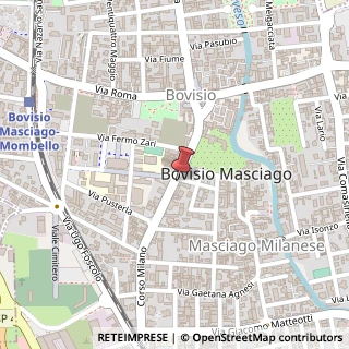 Mappa Via Carlo Porta, 4, 20813 Bovisio-Masciago, Monza e Brianza (Lombardia)