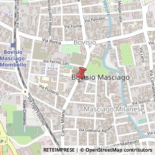 Mappa Corso Milano, 9, 20813 Bovisio-Masciago, Monza e Brianza (Lombardia)