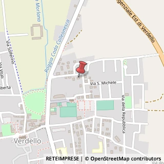 Mappa Via A. De Gasperi, 22, 24049 Verdello, Bergamo (Lombardia)