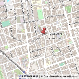 Mappa Via Loreto, 6, 20851 Lissone, Monza e Brianza (Lombardia)
