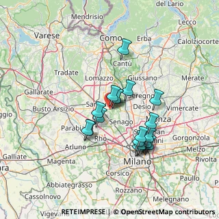 Mappa Corso E'Berlinguer, 20020 Solaro MI, Italia (11.78895)