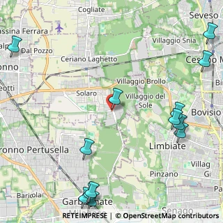Mappa Via della Repubblica, 20033 Solaro MI, Italia (3.10077)