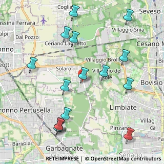 Mappa Via della Repubblica, 20033 Solaro MI, Italia (2.42467)