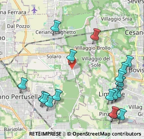 Mappa Via della Repubblica, 20033 Solaro MI, Italia (2.63556)