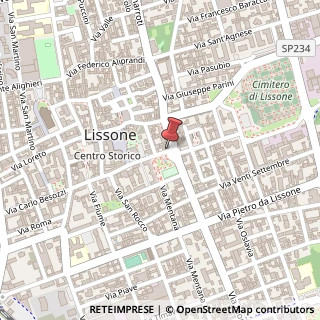 Mappa Via Antonio Gramsci, 21, 20851 Lissone, Monza e Brianza (Lombardia)