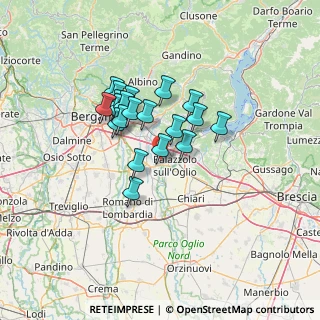 Mappa Cascina Casletto, 24050 Palosco BG, Italia (10.218)