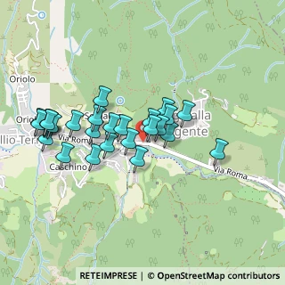 Mappa Via Sopranico, 25080 Vallio Terme BS, Italia (0.42308)