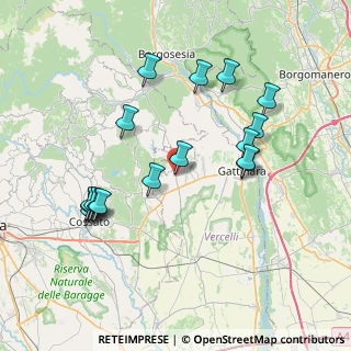 Mappa Via G. Amendola, 13060 Roasio VC, Italia (7.72647)
