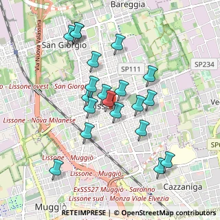 Mappa Piazza Sandro Pertini, 20851 Lissone MB, Italia (0.863)