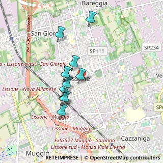 Mappa Piazza Sandro Pertini, 20851 Lissone MB, Italia (0.73091)