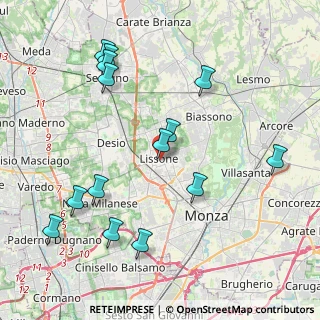 Mappa Piazza Sandro Pertini, 20851 Lissone MB, Italia (4.51286)