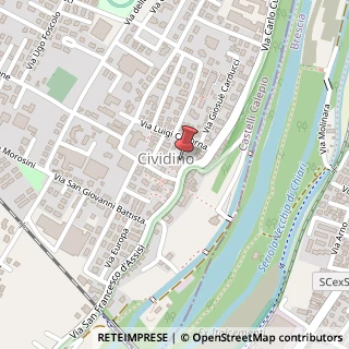 Mappa Via Carlo Curotti, 3E, 24060 Castelli Calepio, Bergamo (Lombardia)