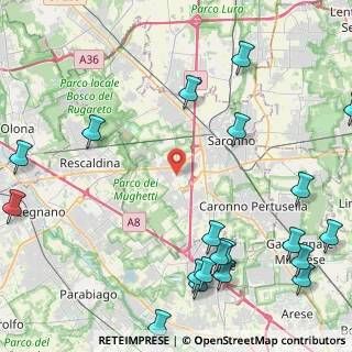 Mappa Via Magenta, 21040 Uboldo VA, Italia (6.2535)