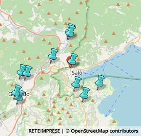 Mappa Viale Papa Paolo VI, 25087 Salò BS, Italia (4.03636)