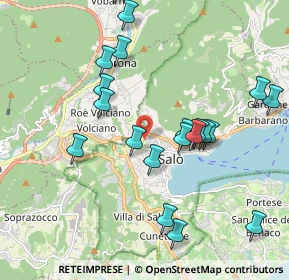 Mappa Viale Papa Paolo VI, 25087 Salò BS, Italia (2.0525)