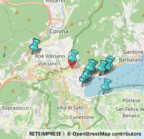 Mappa Viale Papa Paolo VI, 25087 Salò BS, Italia (1.405)