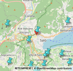 Mappa Viale Papa Paolo VI, 25087 Salò BS, Italia (3.34067)