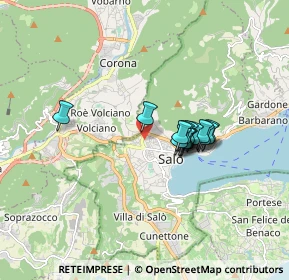Mappa Viale Papa Paolo VI, 25087 Salò BS, Italia (1.21143)
