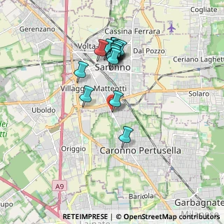 Mappa Via Varese, 21042 Caronno Pertusella VA, Italia (1.69111)