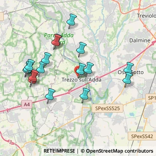 Mappa Via Gian Battista Bazzoni, 20056 Trezzo sull'Adda MI, Italia (4.13882)