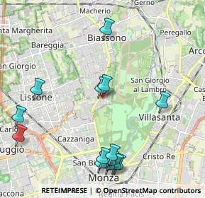 Mappa Via Milano, 20854 Vedano Al Lambro MB, Italia (2.43286)