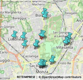 Mappa Via Milano, 20854 Vedano Al Lambro MB, Italia (2.013)