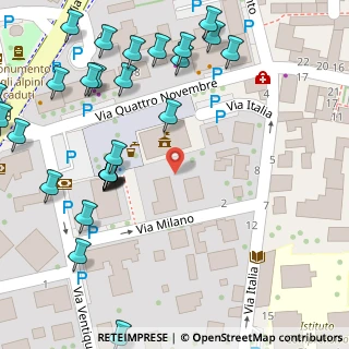 Mappa Via Milano, 20854 Vedano Al Lambro MB, Italia (0.09286)