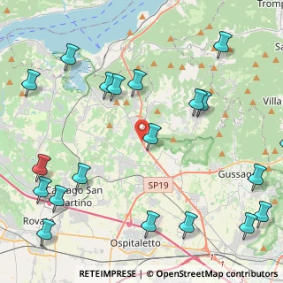 Mappa Via Giacomo Matteotti, 25050 Passirano BS, Italia (5.902)